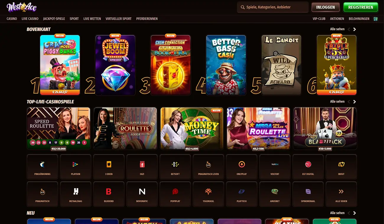 WestAce Casino Netherland