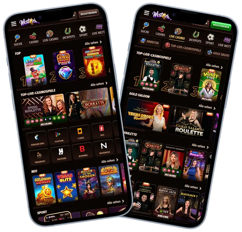 WestAce Casino Mobiel